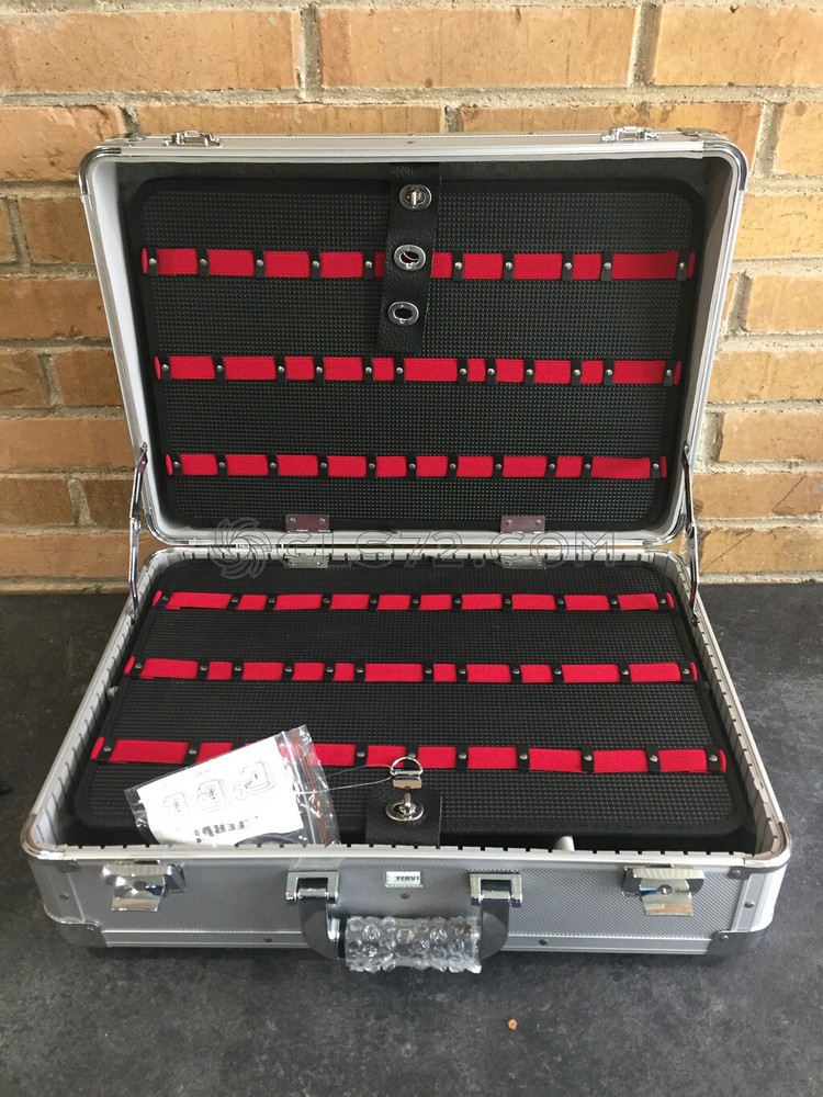 ALUMINIUM TOOL CASE BOX TOOLS BAG WORKING FERVI 0680