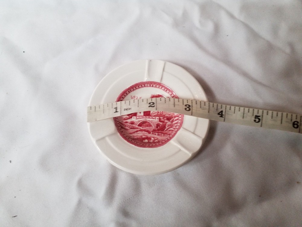 Vintage Spode Ceramic Ashtray Pink Spode's Tower Copeland England Replacement