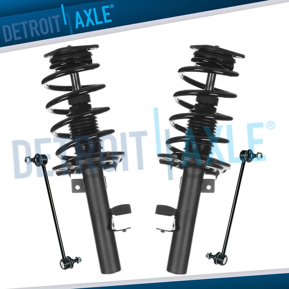 Front Struts w/ Coil Spring Sway Bars Kit for 2014 - 2020 Ford Transit Connect