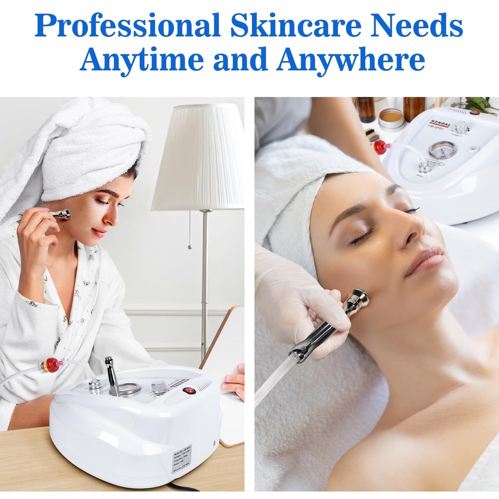 Kendal Professional Diamond Microdermabrasion Machine, 373 Piece Set