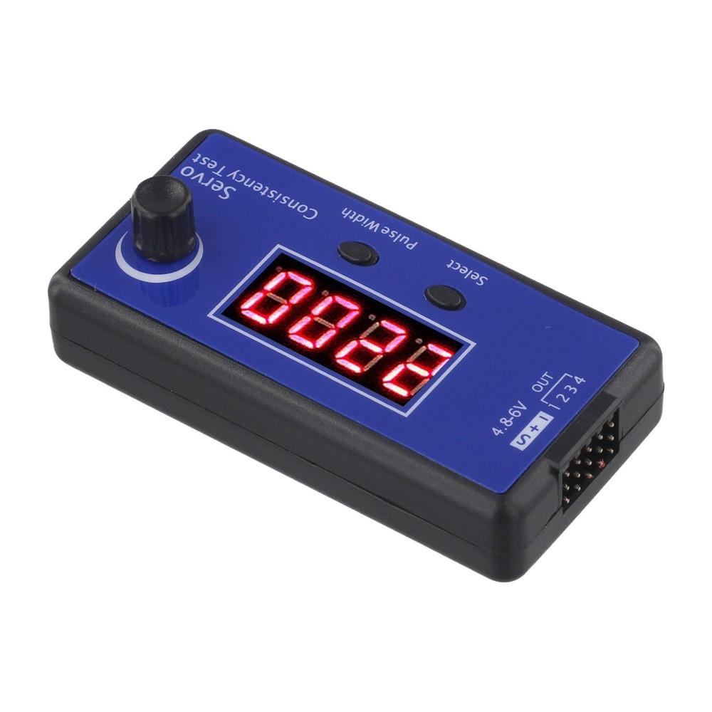 HJ RC Tester with Digital Analog Detection for Controller and Steering Control 4 On