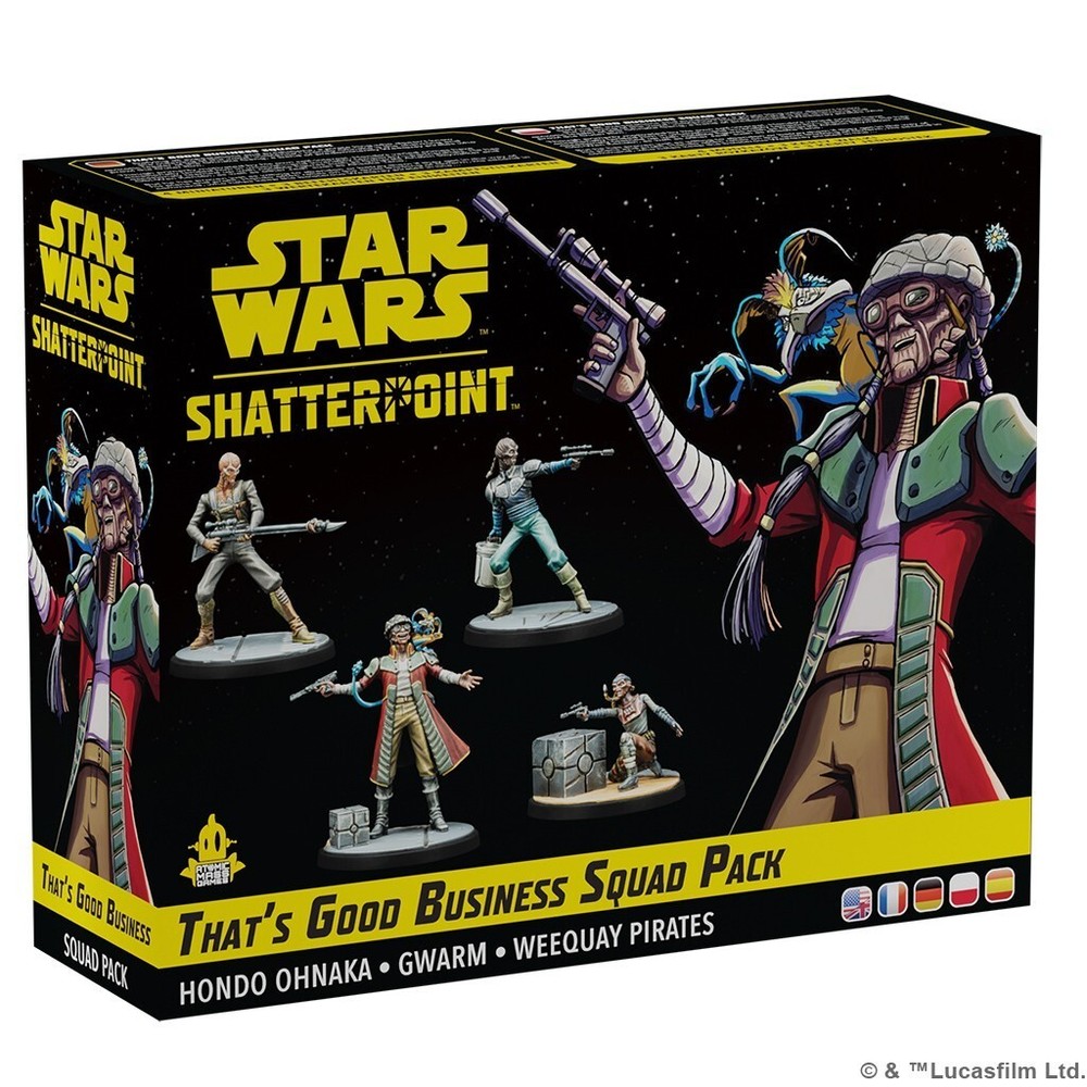Star Wars Shatterpoint That's Good Business Squad Pack