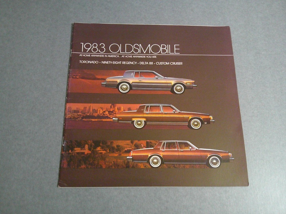 1983 Oldsmobile Sales Catalog