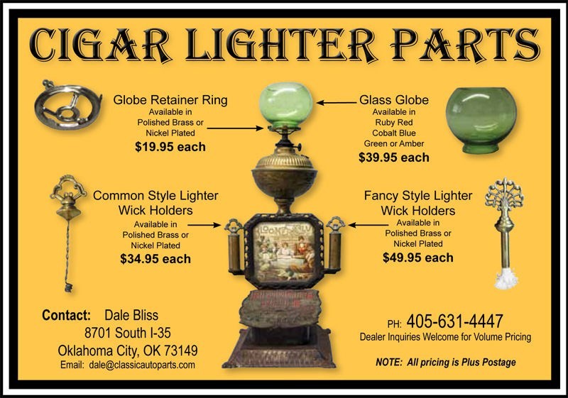 Common Style VICTORIAN CIGAR LIGHTER WICK HOLDER