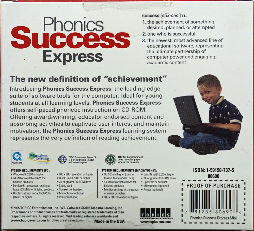 Phonics Success Express (Ages 5-9 / Grades K-4)