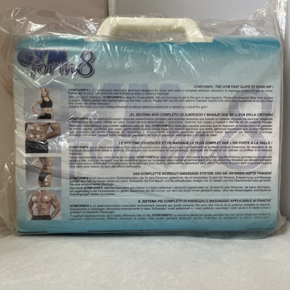 Gym Form 8 electronic Ab exerciser New Sealed