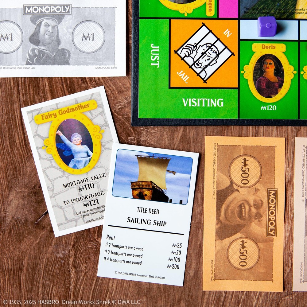 MONOPOLY: Shrek Edition Board Game