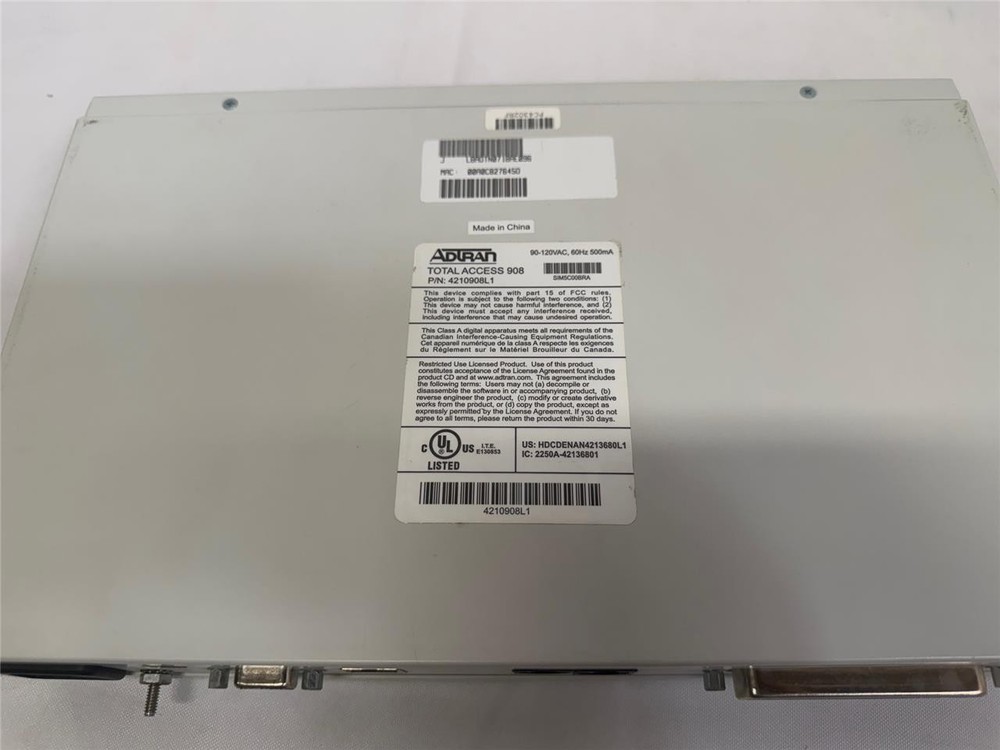 Adtran 4210908L1 Total Access Module Card – Tested & Working