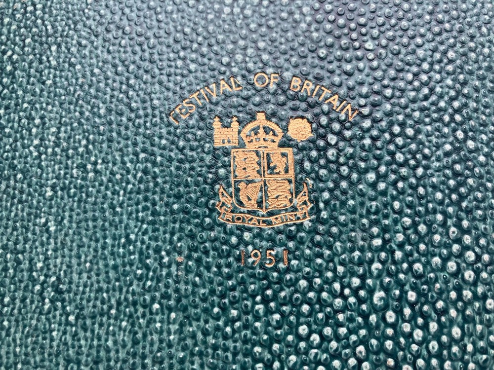 1951 Proof Year Set Card Box No Coins