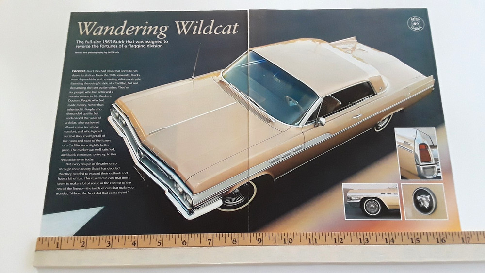 1963 BUICK WILDCAT ORIGINAL 2006 ARTICLE
