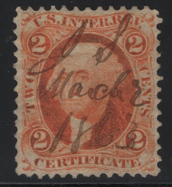 US Revenue Stamp #R8c -- VF