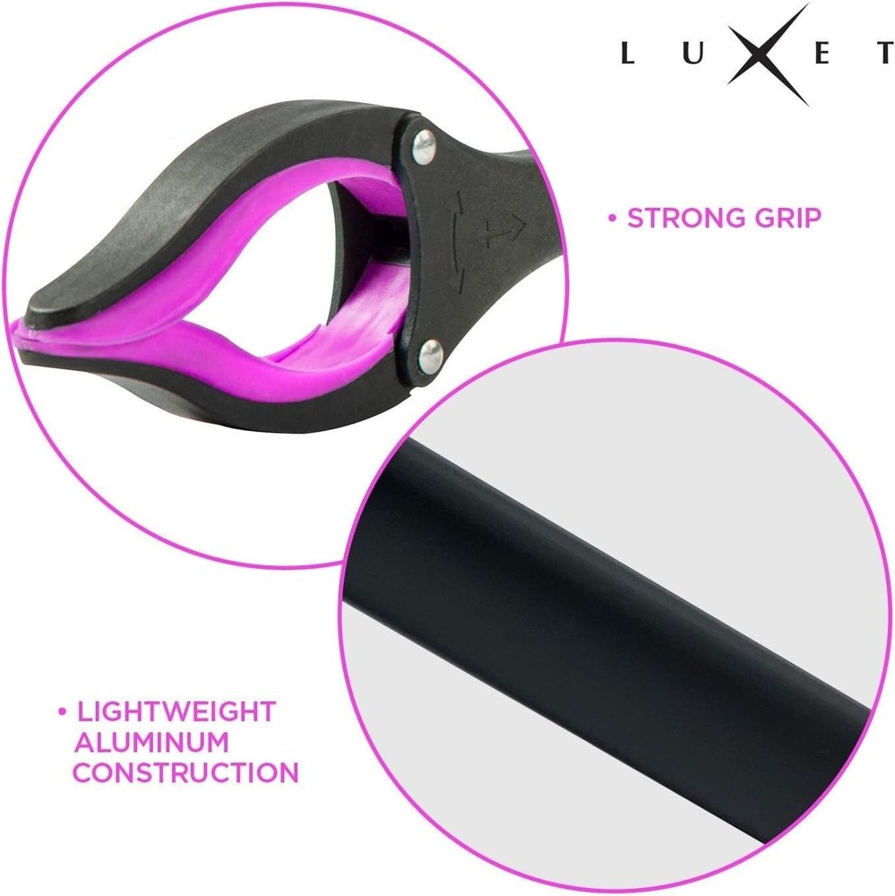Safe Folding Grabber Tool - 2-Pack with Long Reach Magnetic Pickup for Elderly