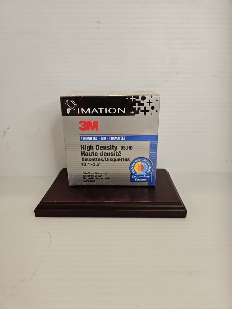 3M Imation High Density Diskettes 10-3.5"