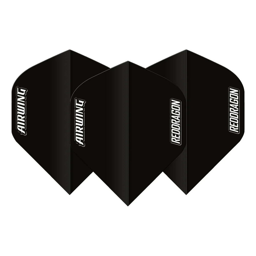 Red Dragon Airwing Molded Standard Flights - Black