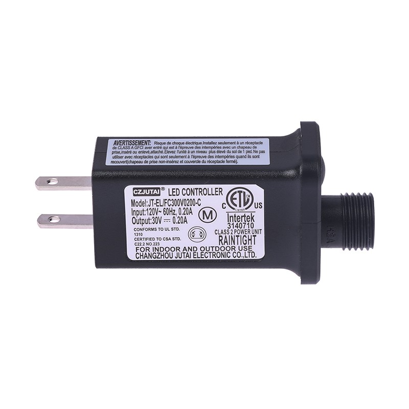AC 120V To 30VDC 6W 8 Functional SELV LED Lamp Driver US Plug Switch Adapter