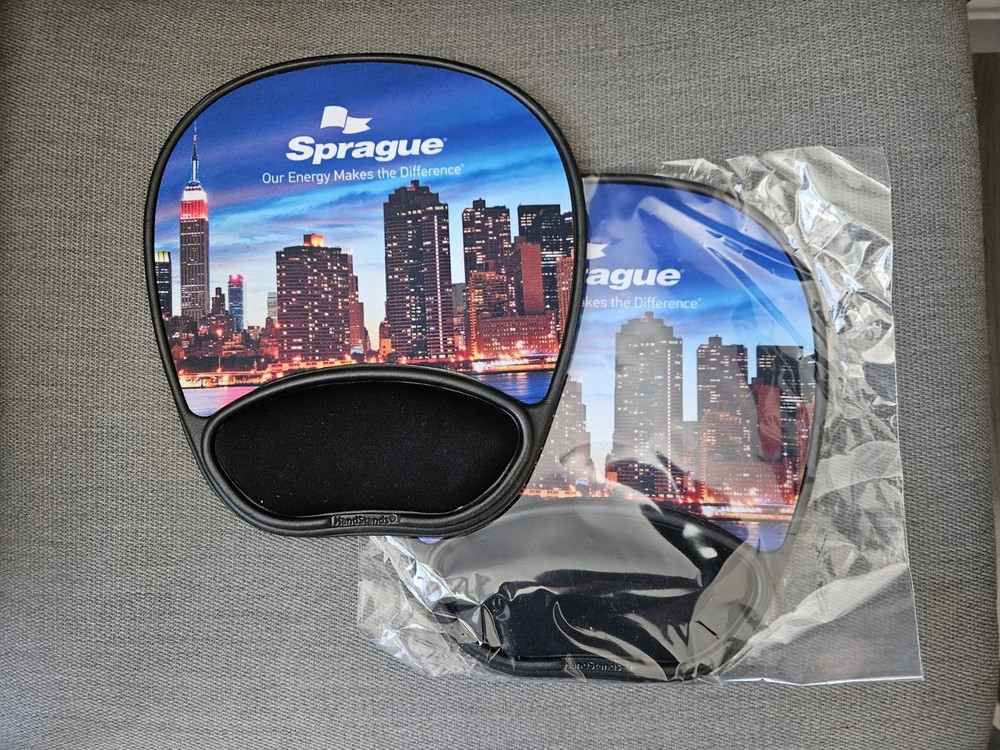 TWO Sprague Raised Mousepads