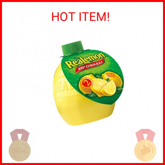 Realemon 100% Lemon Juice, 2.5 oz