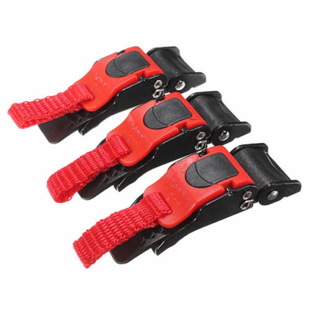 Motorcycle Helmet Chin Strap Quick Release 3 Pieces