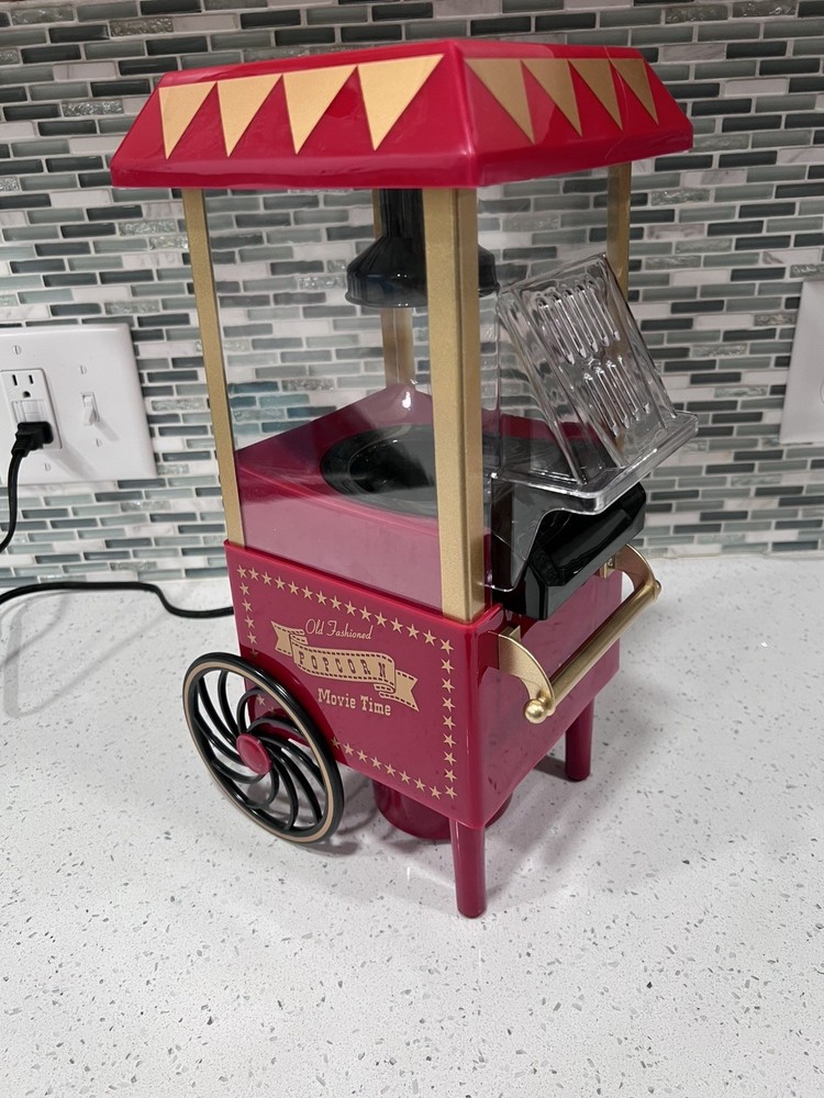 Vintage style Brookstone Popcorn Machine (open box)