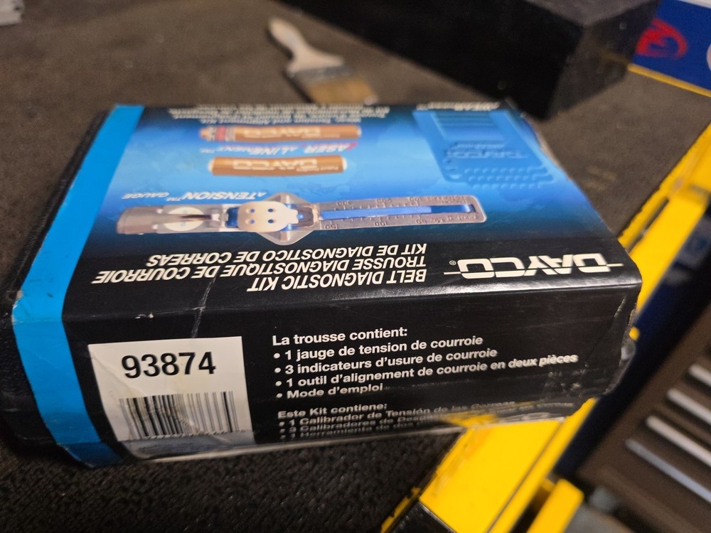 Dayco Belt Diagnostic Kit Merchandising Tools 93874