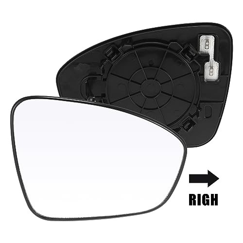 Car Rearview Right Passenger Side Heated Mirror Glass Replacement with