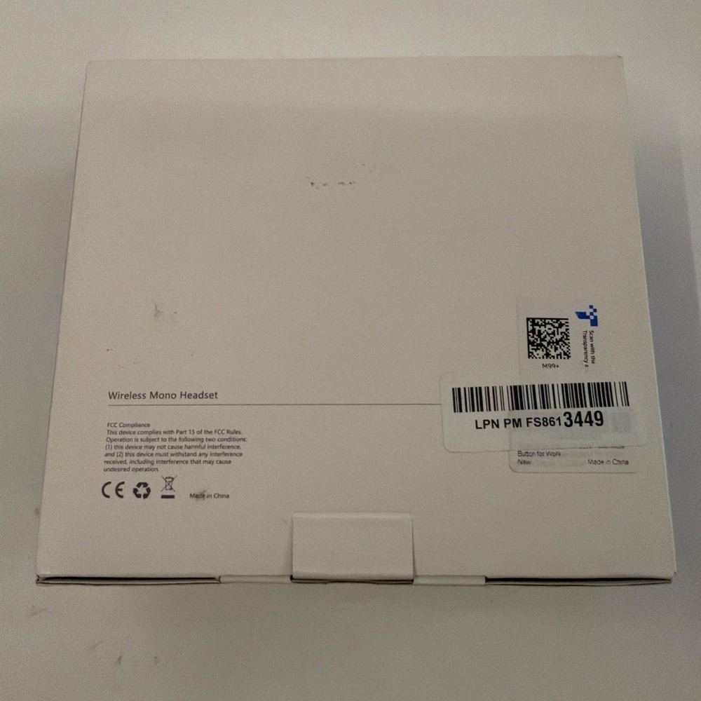 Bluetooth Headset with USB Dongle for Computer, Single-Ear Wireless Headset w...