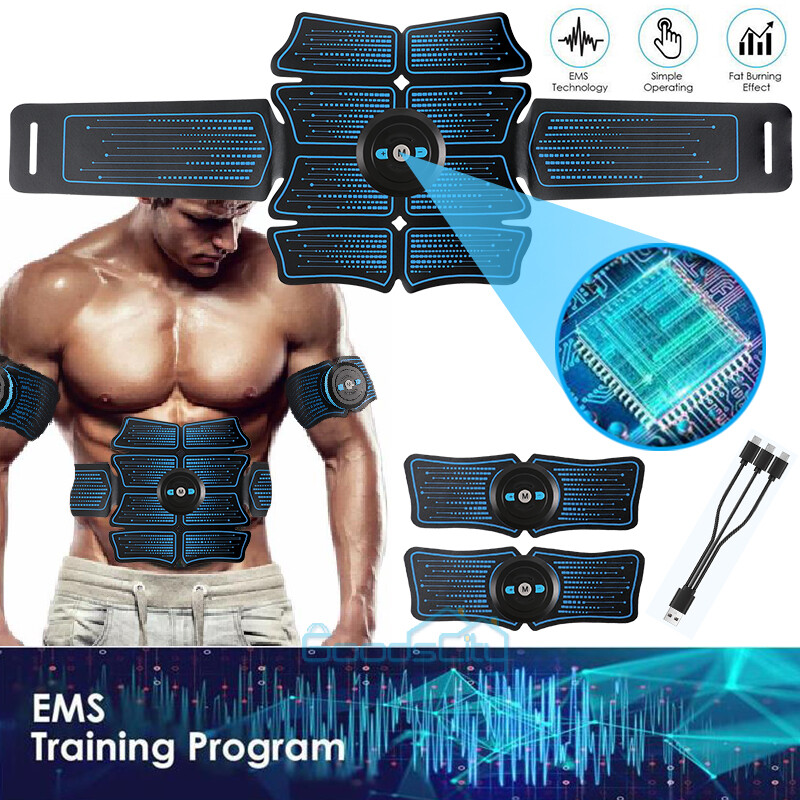 Tactical X Abs Stimulator - Abs - Arms - Hips - ultimate abs 360 stimulator USB