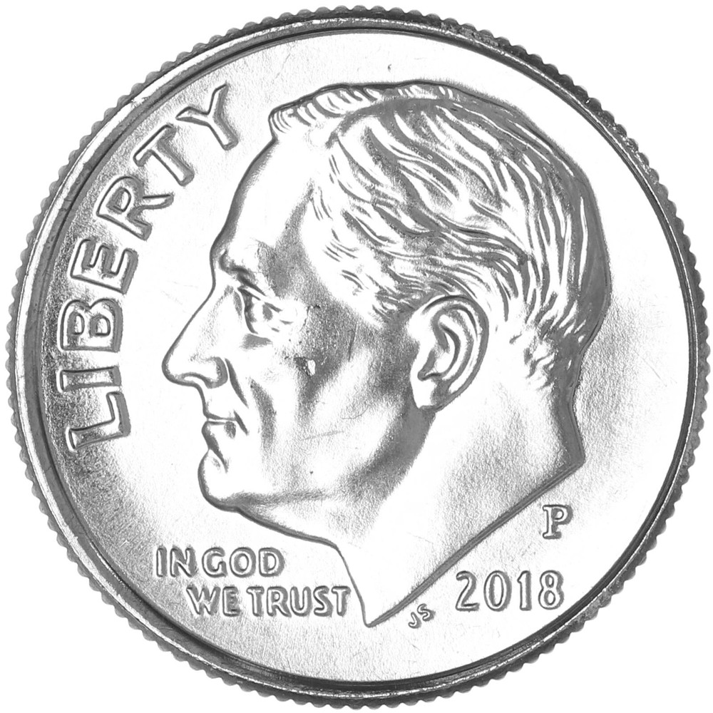 2018 P Roosevelt Dime BU US Coin