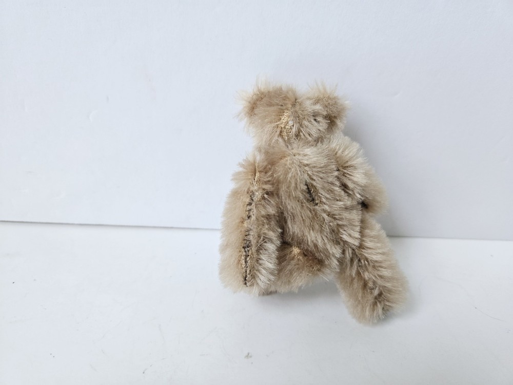 Vintage miniature mini teddy bear jointed 4"