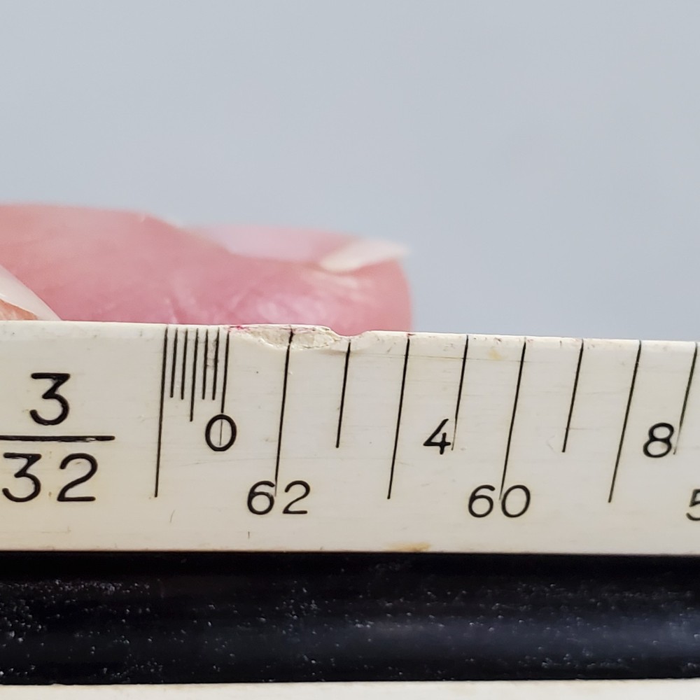 Faber Castell Triangular Engineering Ruler w/ Green Box 883/72 Germany Vintage