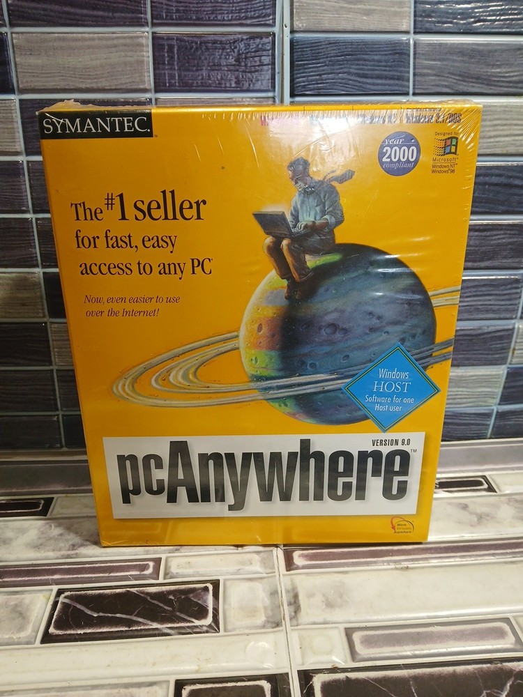 Symantec Pc Anywhere Version 9.0 Windows Host Windown 95,98,NT 3.1 Dos