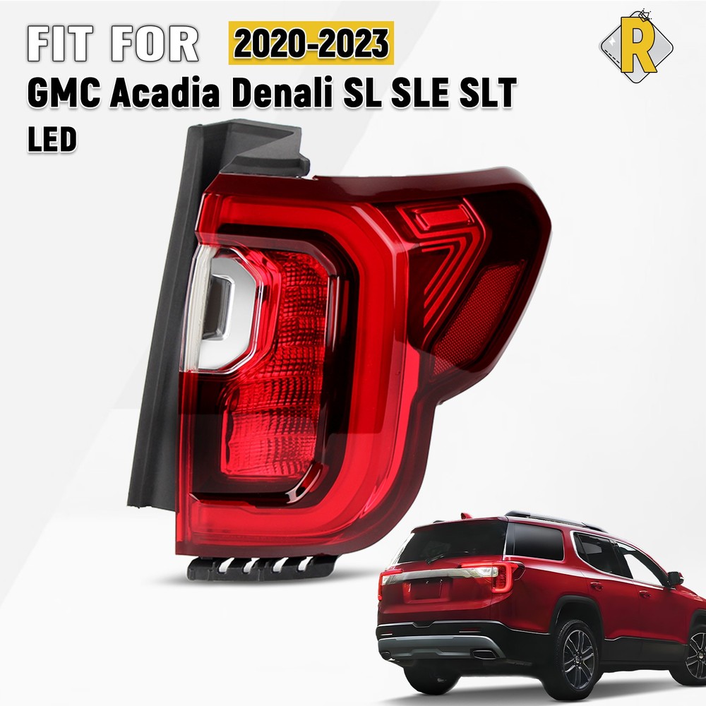 For 2020-2023 GMC Acadia Denali SL SLE SLT LED Tail Light Outer Right Passenger