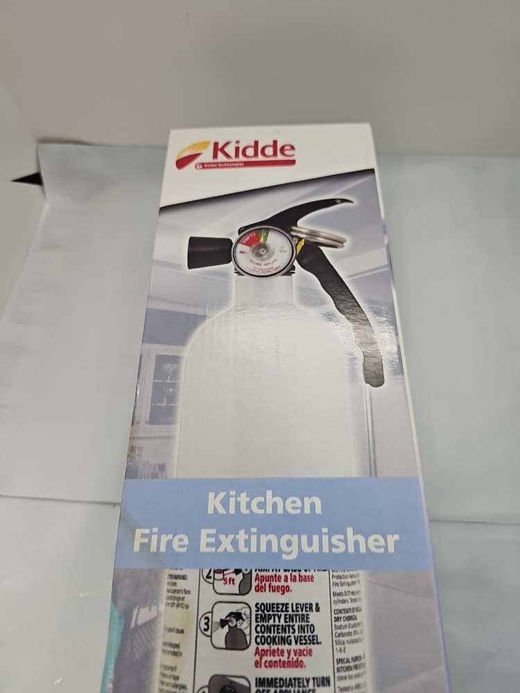 Kidde, KID21008173MTL, Kitchen Fire Extinguisher White