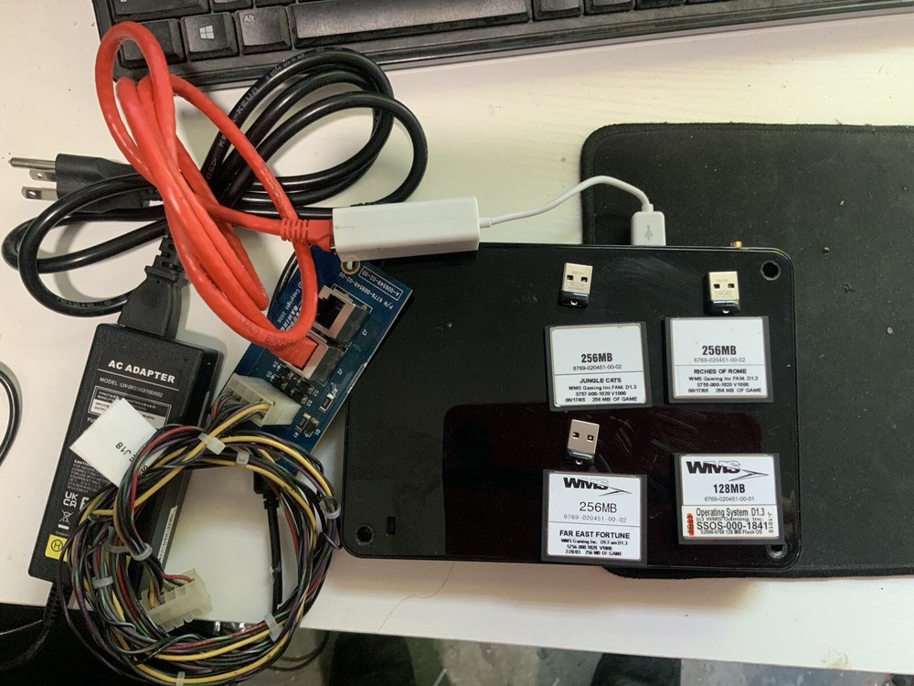 WMS BB1, LAP/WAP CONTROLLER WITH XML FILES AND 3 GAMES