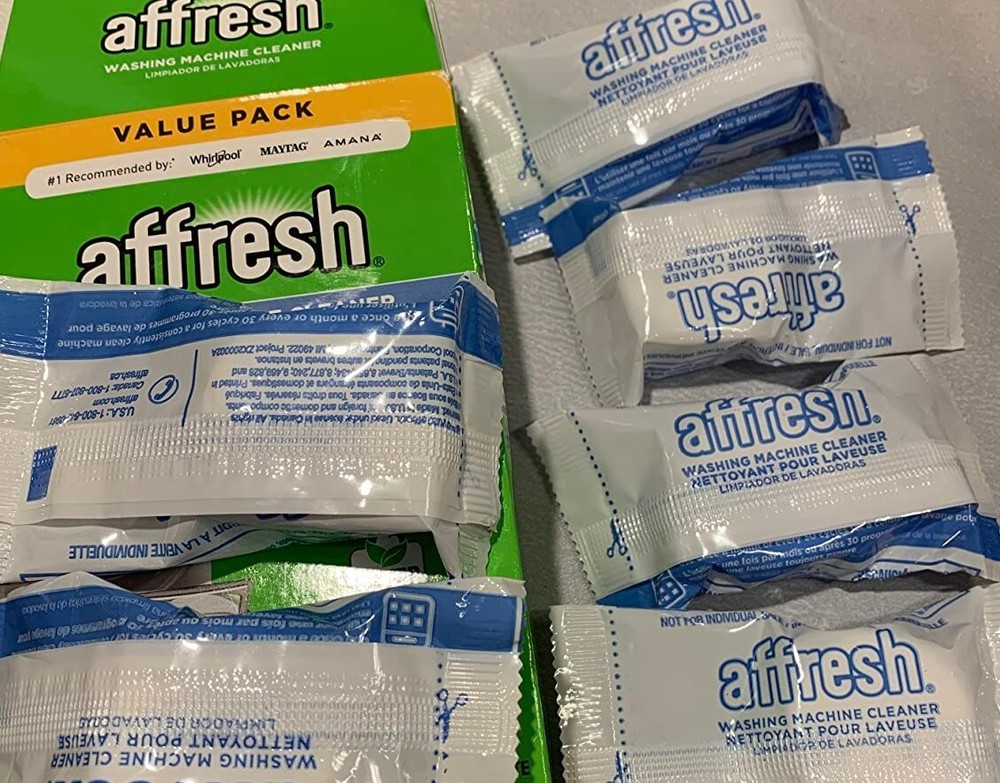 Washing Machine Cleaner Tablets Affresh Sparkling Cleans Deep Inside Washers -HE