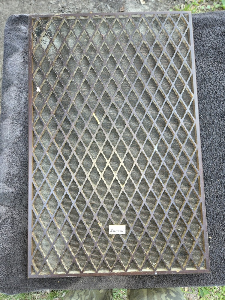 VTG SANSUI SP-7300 FRONT MESH REMOVEABLE SPEAKER  PANEL #2