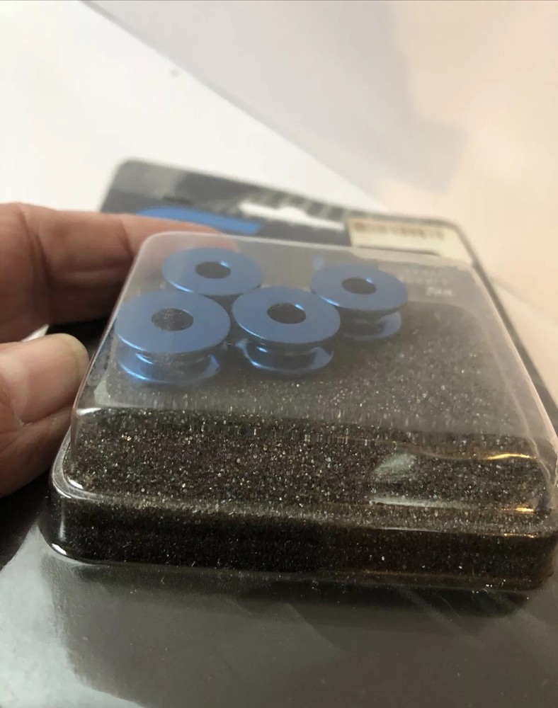 Evolution 7mm Gas Engine Mount Standoff Set Blue 4 - EVO3311 - New