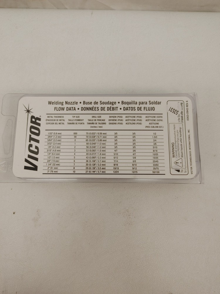 Victor 1-W-J Brazing Welding Torch Tip
