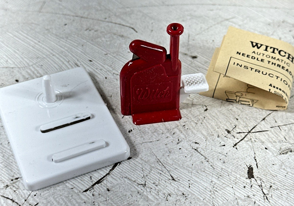 Vintage Witch Automatic Needle Threader With lnstructions Made In West Germany