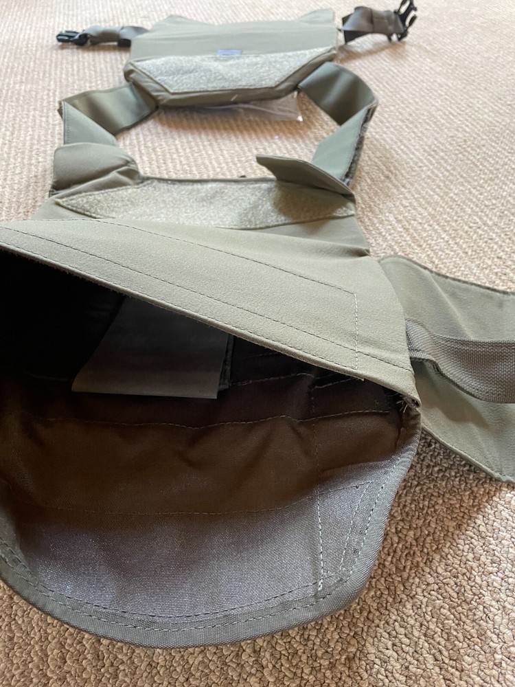 PROTECH Scalable Plate Rack System SHIFT 360 X-Large Ranger Green Webless Molle