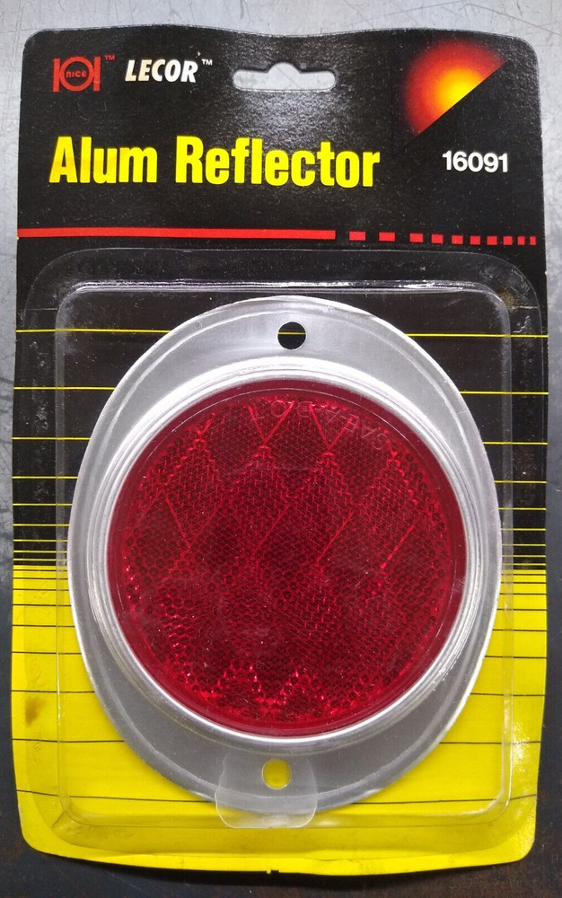 Lecor Aluminum Reflector (Red) 16091