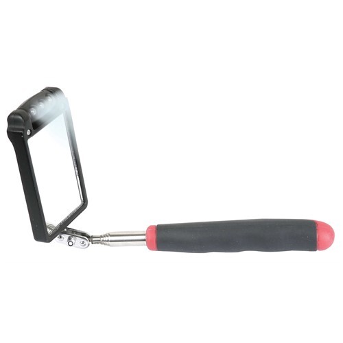 Rectangular Insp. Mirror w/ three rotating lights ULLHTK-2LT Brand New!