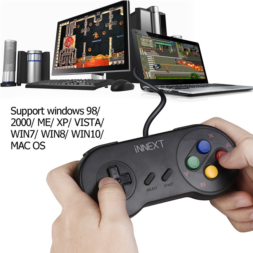 Wired SNES USB Controller GAME PAD Joystick For PC Window MAC OS X Raspberry PI