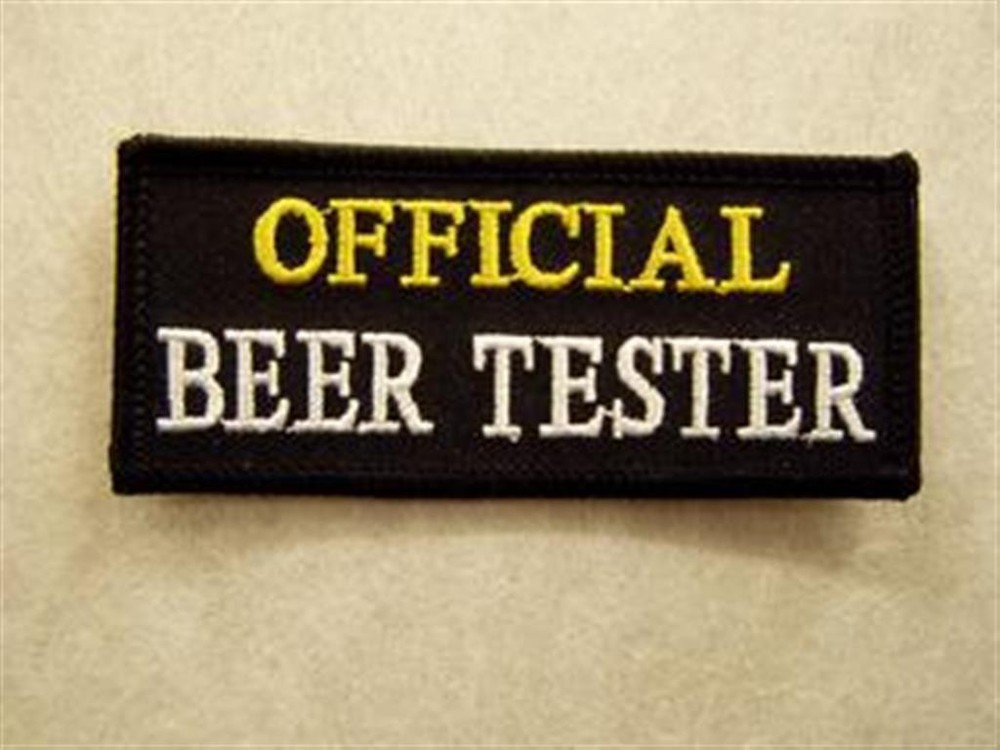 OFFICIAL BEER TESTER PATCH