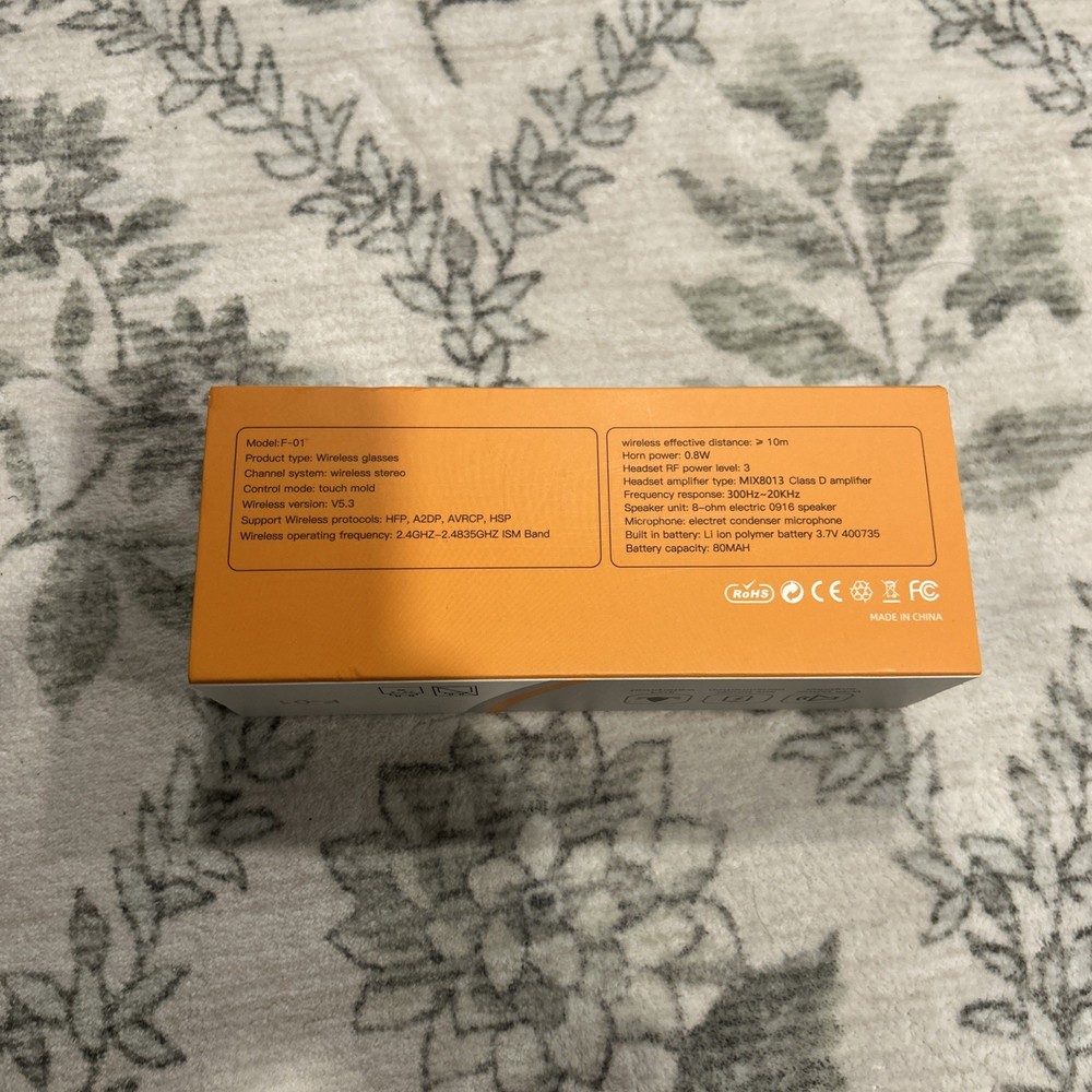 Smart Bluetooth Glasses