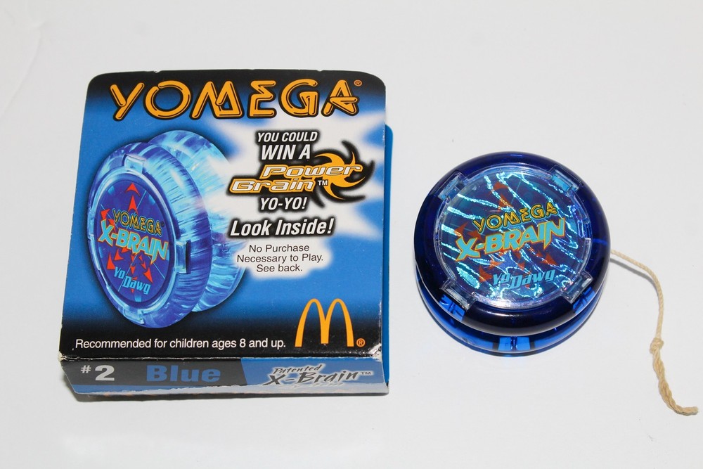 McDonald's Yomega Yo-Yo's Complete Set Vintage
