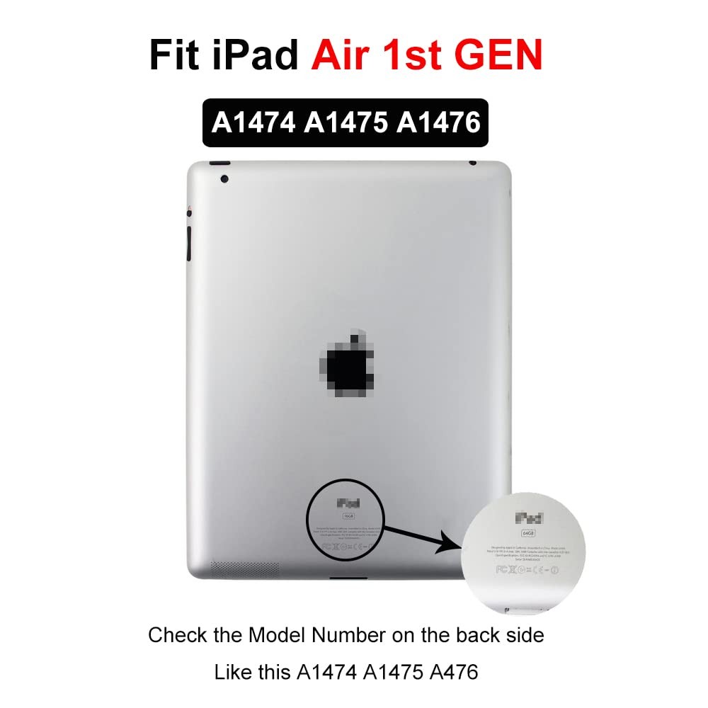 for iPad Air 1st Generation Screen Replacement Touch Glass Digitizer,Only for...
