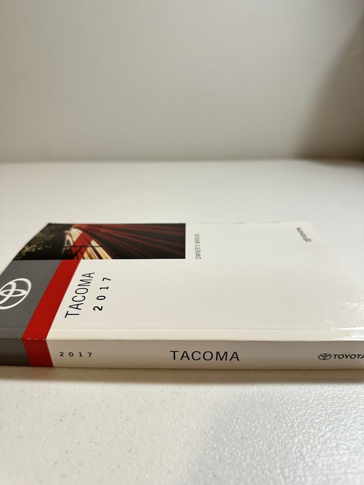 2017 Toyota Tacoma Owner's Manual Set