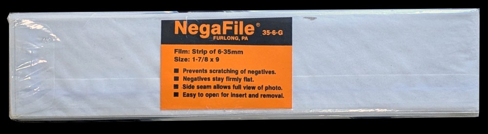 35mm Film Negative Glassine Pack of 100