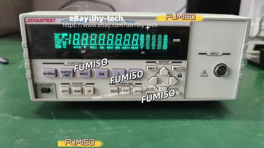 Advantest ADCE 8250A Optical Power Meter&lhy